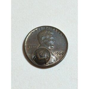 1966‎ Masonic Stamped Lincoln Penny